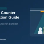 People counter installation guide: mounting height, placement and calibration